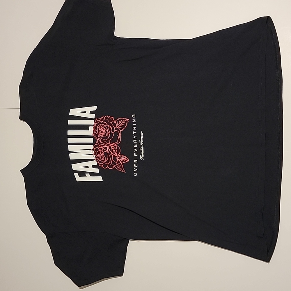 Familia print t-shirt.
